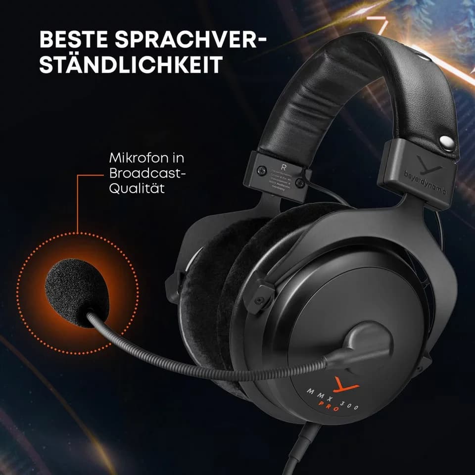 beyerdynamic MMX 300 PRO Gaming-Headset (geschlossene Bauweise, Made in Germany) - Thumbnail 5