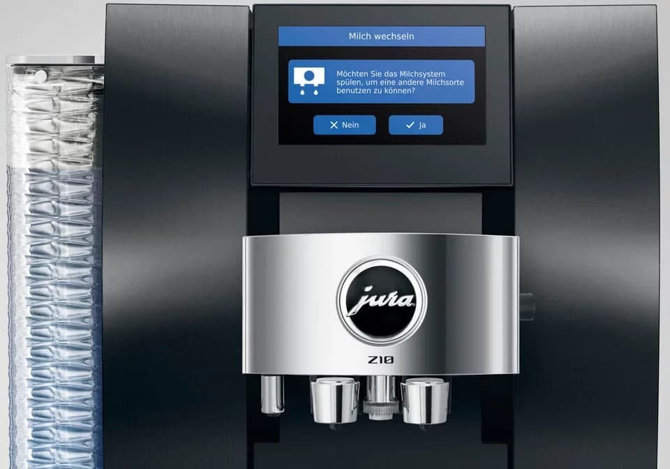 JURA Kaffeevollautomat 15609 Z10 (EB), Aluminium Black, 51 Spezialitäten, Touch, Light & Cold Brew - Thumbnail 9
