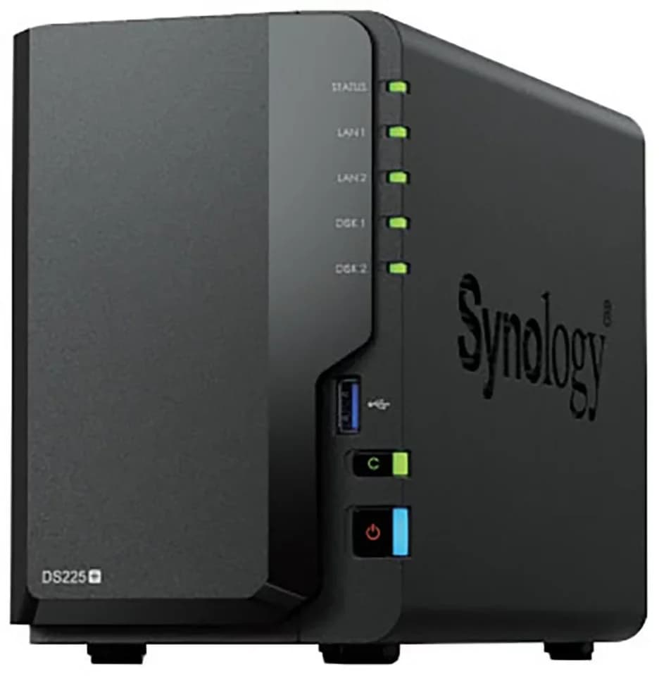 Synology DS225+ 2 Bay NAS NAS-Server