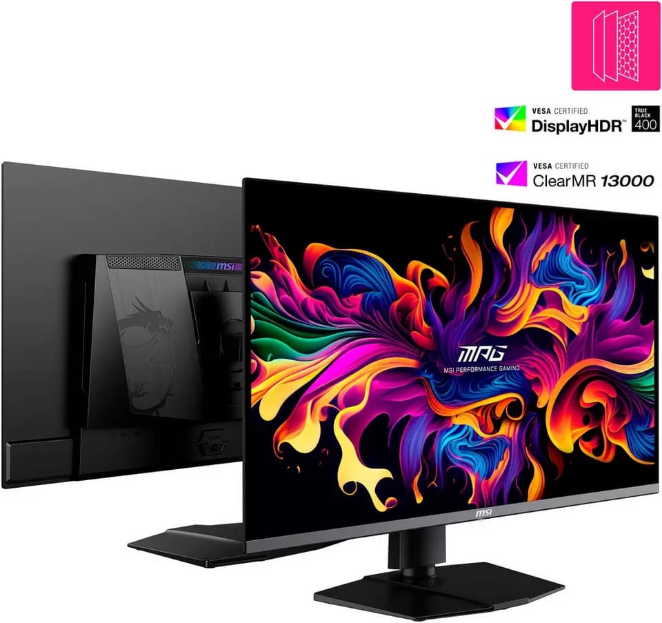 MSI MPG 322URX QD-OLED OLED-Monitor (80 cm/32 ", 3840 x 2160 px, 4K Ultra HD, 0,03 ms Reaktionszeit, 240 Hz, QD-OLED) - Thumbnail 2