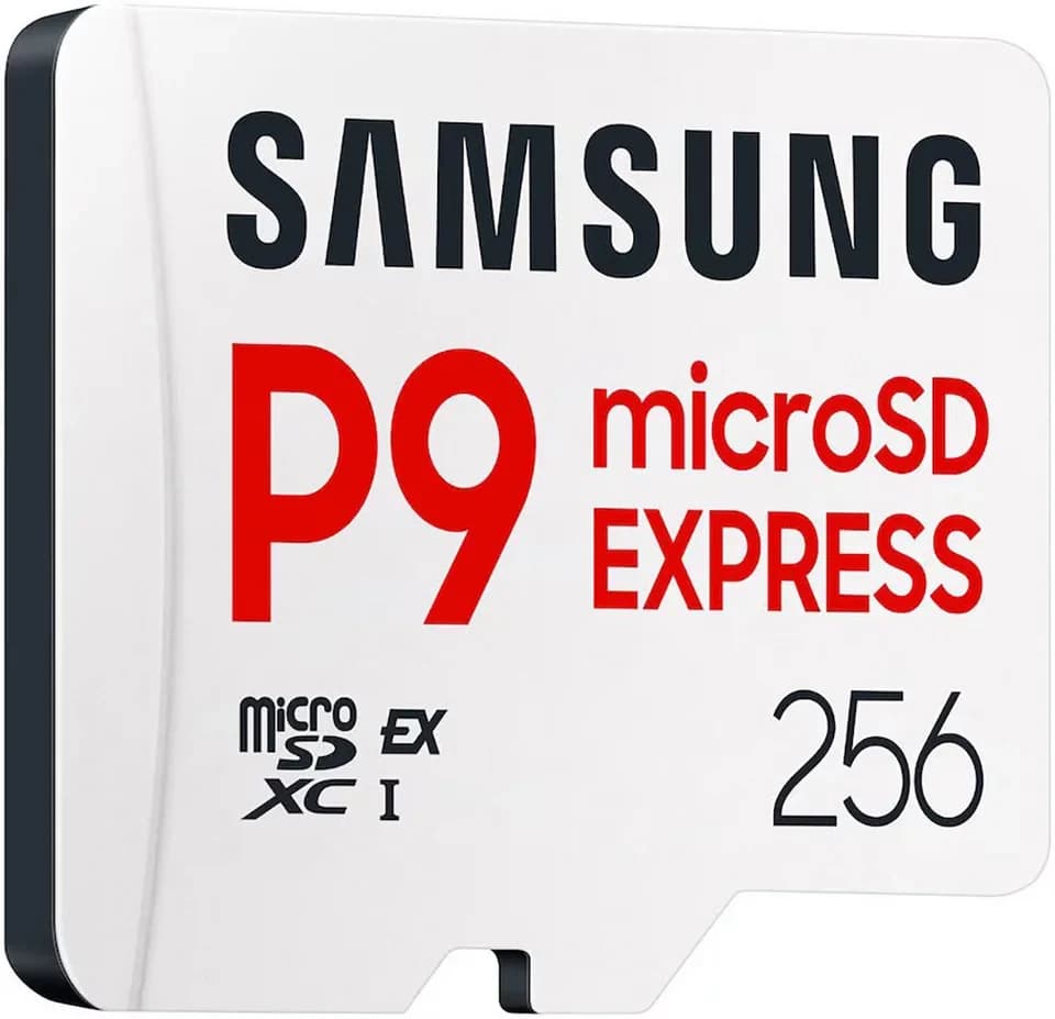 Samsung P9 microSD Express Speicherkarte (256 GB, 800 MB/s Lesegeschwindigkeit) - Thumbnail 2