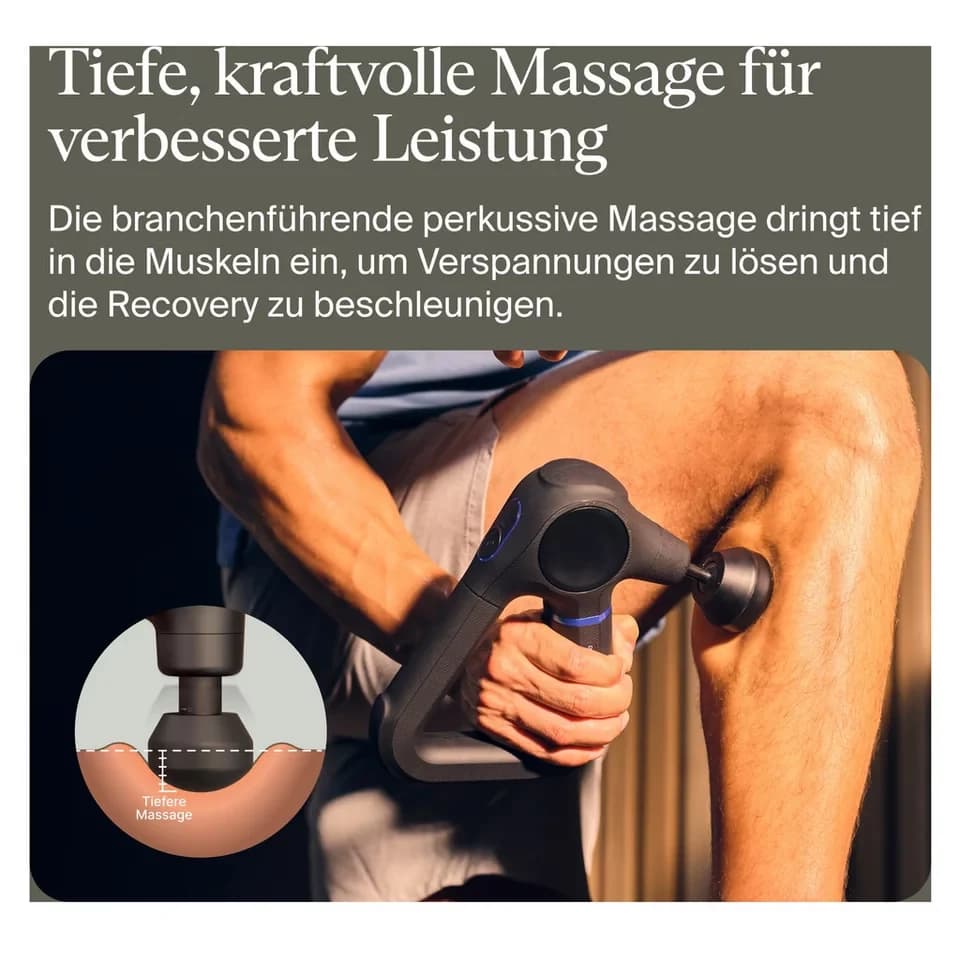 Therabody Massagepistole Theragun Prime (6.Generation), robusten, stoßfesten Design, Schmerzen lindern, Flexibilität & Leistung steigern, Regeneration - Thumbnail 3