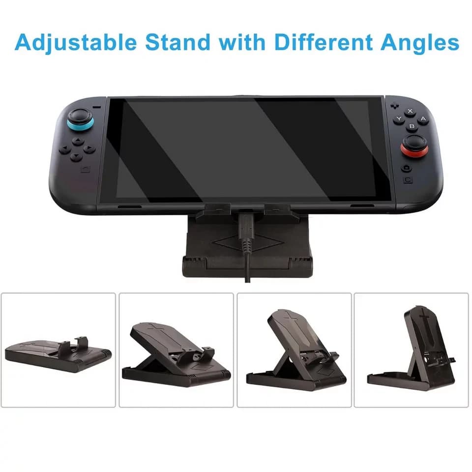 ibettertec 14-in-1-Zubehörset Kompatibel mit Nintendo Switch 2 Nintendo-Controller (Nintendo Switch 2 Zubehör Spielekonsolen-Tasche, NintendoSchutzhülle mit Displayschutz, für Switch Konsole und Zubehör) - Thumbnail 7