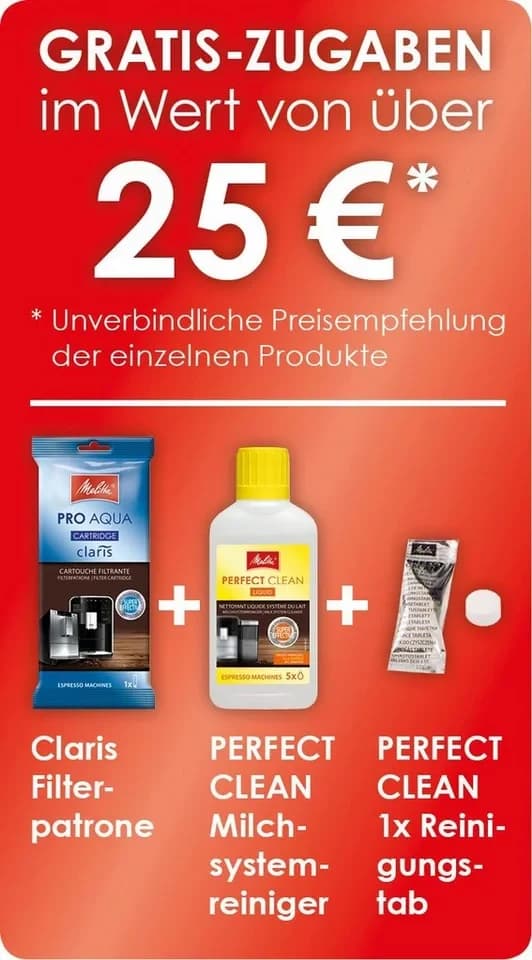 Melitta Kaffeevollautomat Barista T Smart® F831-101, 4 Benutzerprofile&18 Kaffeerezepte, nach italienischem Originalrezept - Thumbnail 10