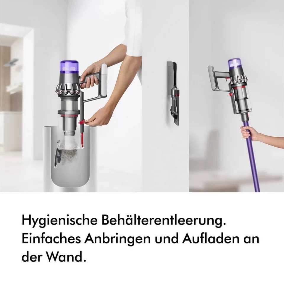 DYSON Akku-Hand-und Stielstaubsauger Dyson V11ᵀᴹ Advanced, 545 W, beutellos, Haarentwirrungstechnologie, keinen Saugkraftverlust - Thumbnail 10