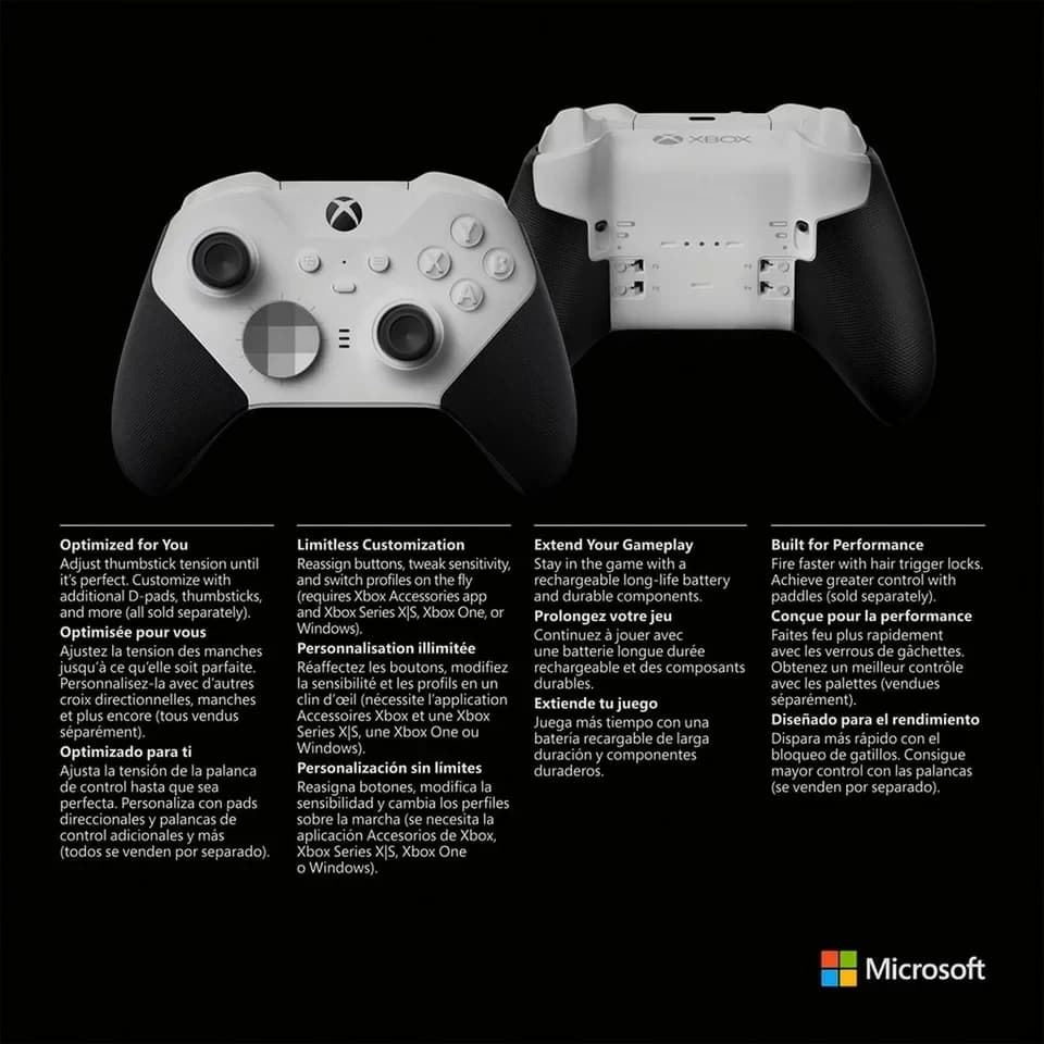 Xbox Elite Series 2 – Core Edition Wireless-Controller - Thumbnail 6