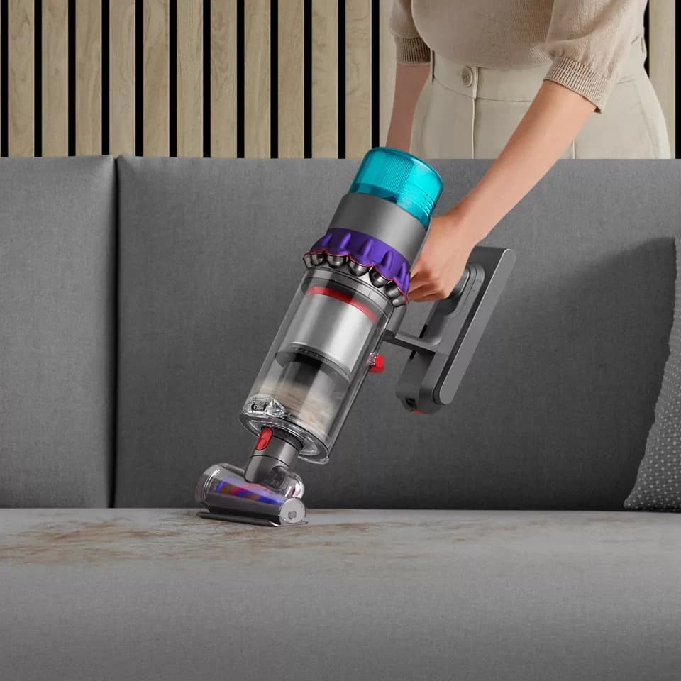 DYSON Akku-Hand-und Stielstaubsauger Dyson Gen5detect™ Absolute Nickel/Violett, 545 W, beutellos, 70 min Laufzeit, LED-Düse, Stauberkennungssensor - Thumbnail 4