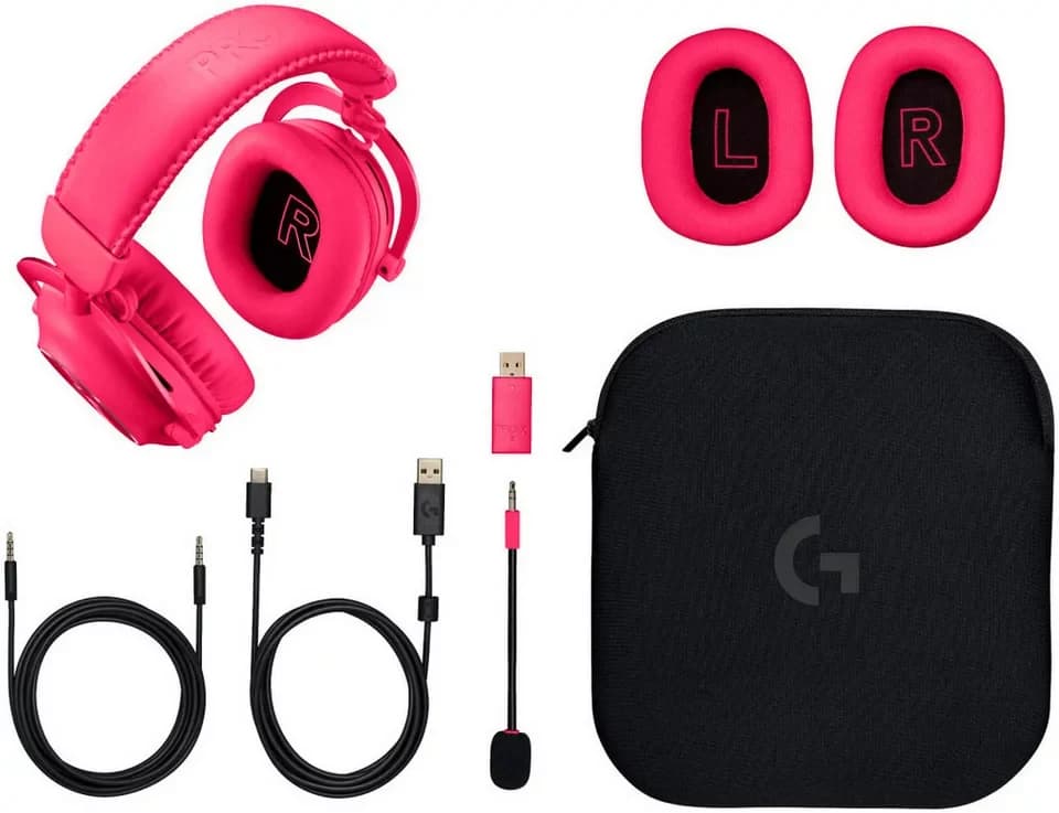 Logitech PRO X 2 LIGHTSPEED Headset Kopfhörer (Freisprechfunktion, Mikrofon abnehmbar, Rauschunterdrückung, Bluetooth) - Thumbnail 7