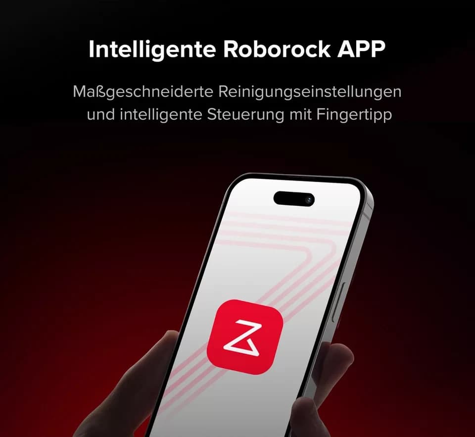 Roborock Saugroboter mit Wischfunktion Saros 20X mit 36.000 Pa Saugkraft & hohem Wischdruck, 65 W, beutellos, Mop-Abnahme, überwindet 8,8cm hohe Schwellen, StarSight2.0 Navigation - Thumbnail 7