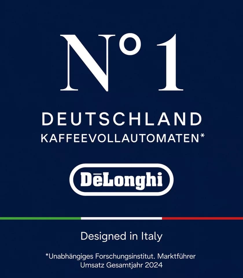 De'Longhi Kaffeevollautomat Magnifica Evo ECAM290.61.SB- 5 Rezepte, perfekter Milchschaum, LatteCrema Milchsystem, automatische Entkalkung und Reinigung - Thumbnail 8