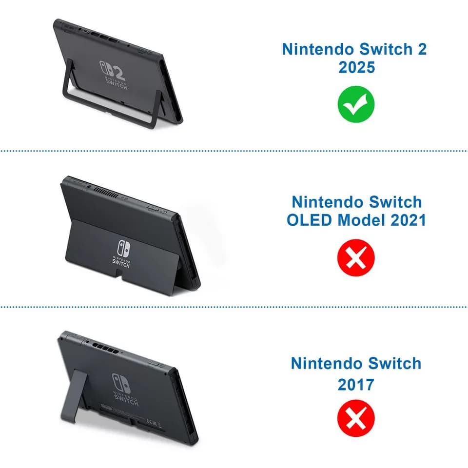 Fintie Nintendo-Schutzhülle Tasche für Nintendo Switch 2(2025 Modell) - Tragetasche, mit 20 Spielkartenhaltern und Haltegurt für Switch Konsole und Zubehör - Thumbnail 2