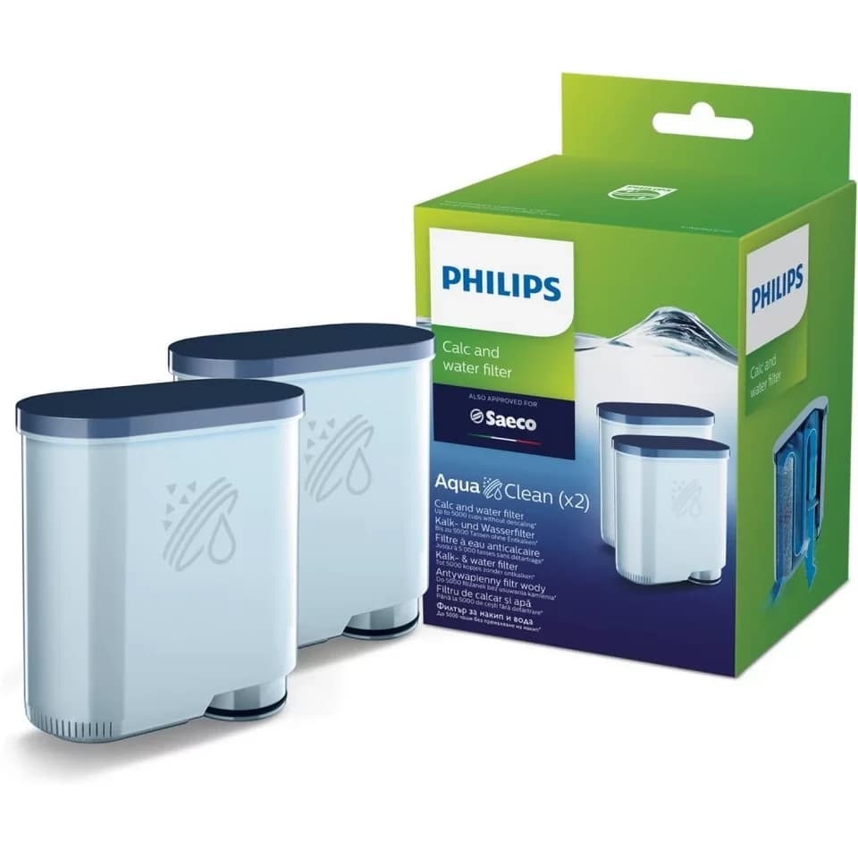 Philips Wasserfilter Philips CA6903/22 AquaClean Wasserfilter für Kaffeemaschinen., Zubehör für Philips und Saeco Espressomaschinen, Ionen-Austausch-Technologie für sauberes Wasser