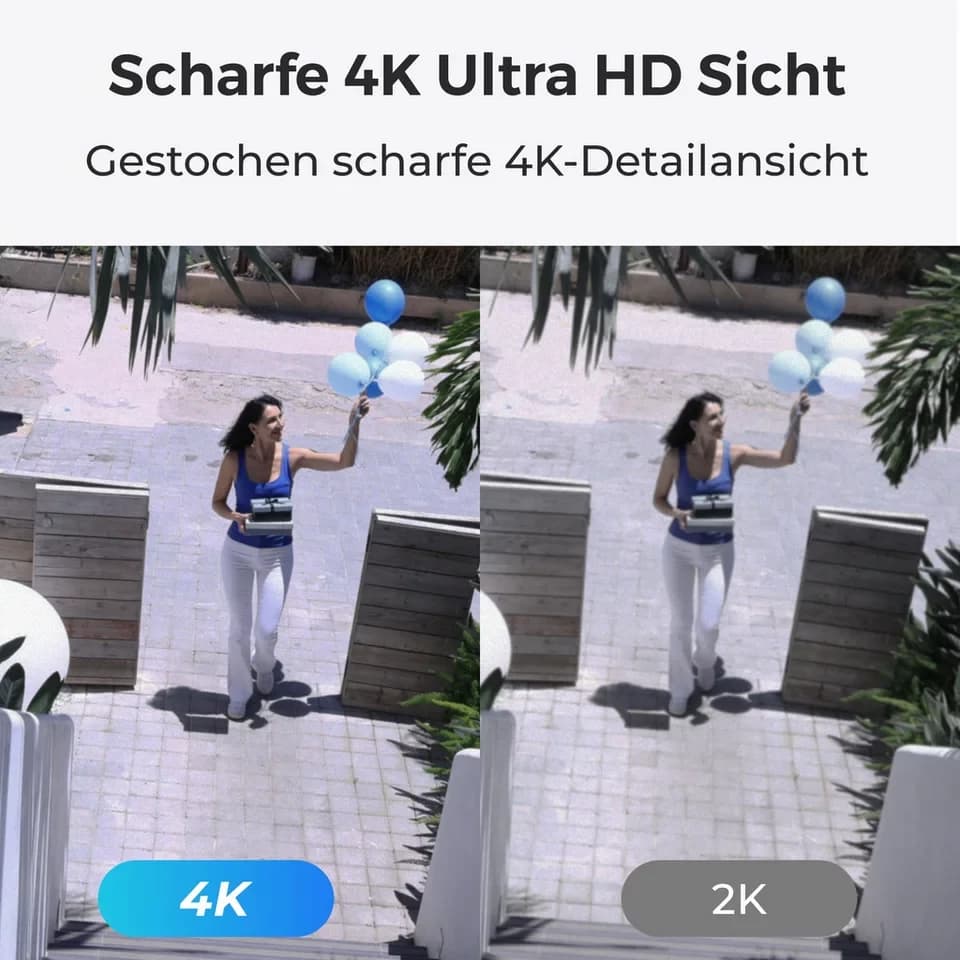 Reolink Überwachungskamera RLK8-811B4-A 8MP PoE (Innenbereich, Außenbereich, 5X optischem Zoom,Spotlights,24/7 Aufnahme,Personen &Fahrzeugerkennung) - Thumbnail 2