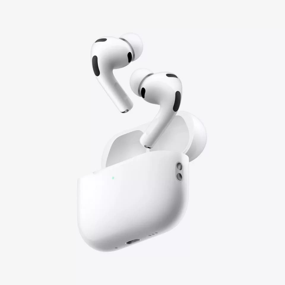 Apple AirPods Pro 3 wireless In-Ear-Kopfhörer (Active Noise Cancelling (ANC), Transparenzmodus, True Wireless, kompatibel mit Siri, Siri, Bluetooth) - Thumbnail 2