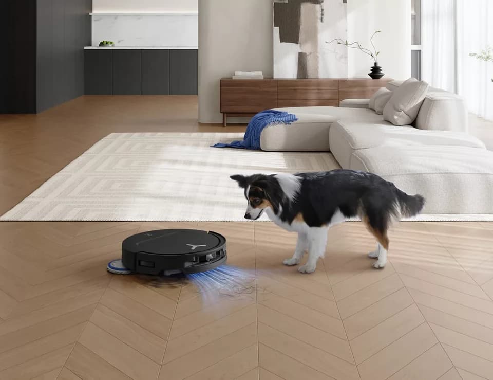 ECOVACS Saugroboter mit Wischfunktion, ECOVACS DEEBOT T50 OMNI, 15.000 Pa, OMNI-Station mit 75° Mopp-Waschen, OZMO Turbo, Ultraflaches Design - Thumbnail 8
