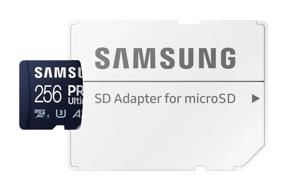 Samsung Pro Ultimate Speicherkarte (256 GB, Video Speed Class 30 (V30)/UHS Speed Class 3 (U3), 200 MB/s Lesegeschwindigkeit) - Thumbnail 3