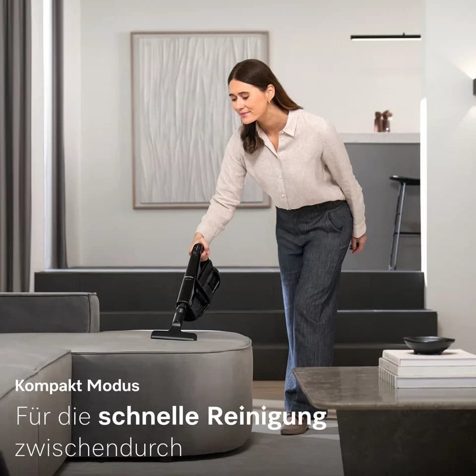 Miele Akku-Stielstaubsauger Triflex HX3 Aqua, 192 W, mit Beutel - Thumbnail 7