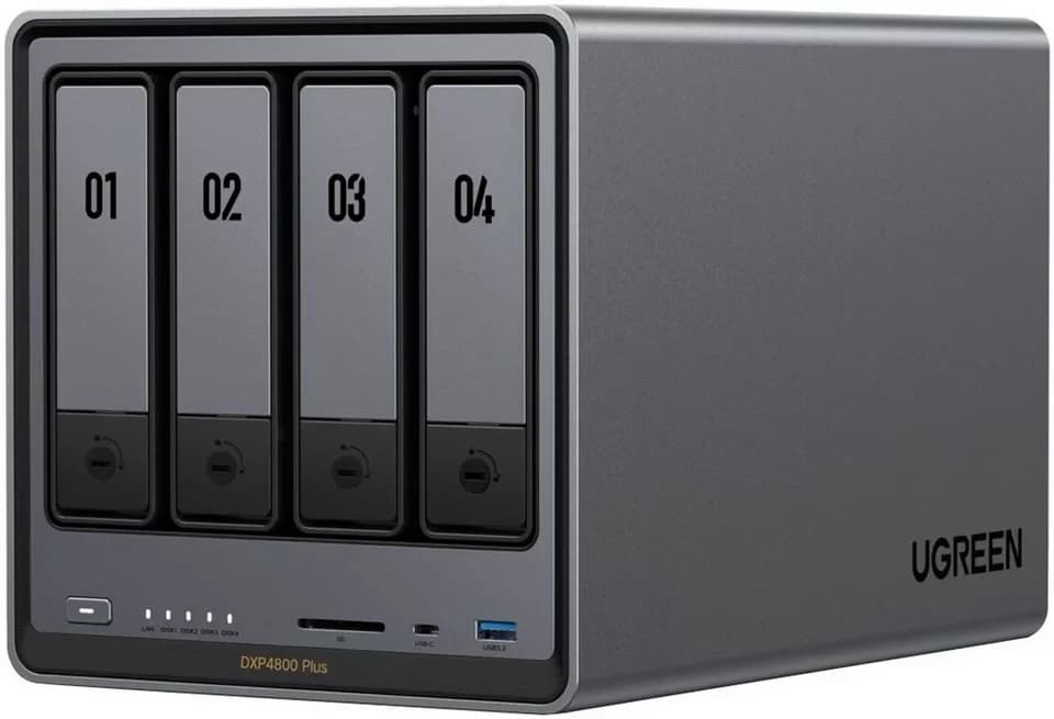UGREEN NASync DXP4800 Plus EU (ohne Laufwerke) NAS-Gehäuse