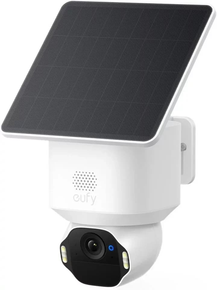 eufy Security Überwachungskamera eufy eufyCam E42 4K Kabellose Solar-Überwachungskamera Außen (Außenbereich, 1-tlg., E42, Lokale Aufzeichnung)