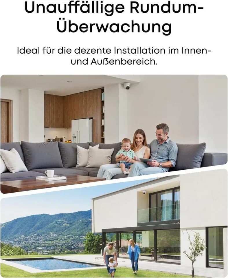 eufy Security IP-Überwachungskamera PoE NVR Security System E40, 4× 4K 8MP Kameras (1-tlg., KI-Erkennung, KI-gestützter Fernzugriff, lokale KI) - Thumbnail 8
