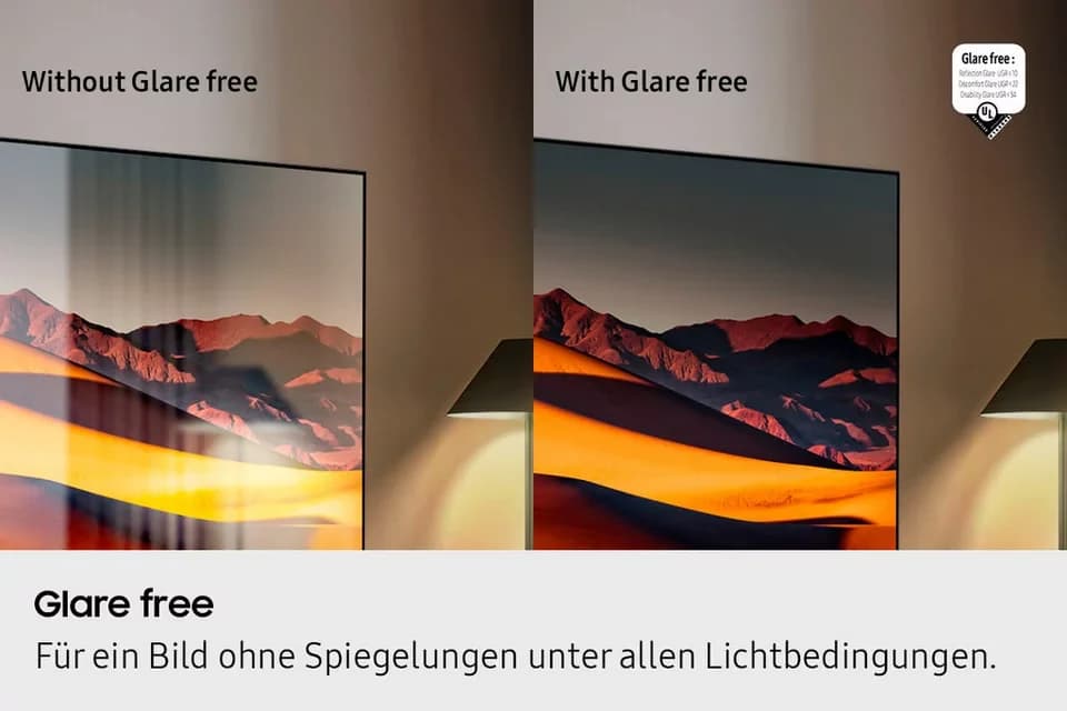 Samsung GQ55QN90FAT QLED-Fernseher (138 cm/55 Zoll, 4K Ultra HD, Smart-TV, NQ HDR+, Glare Free, Upscaling Pro, Dolby Atmos & AI Sound, bis 165Hz) - Thumbnail 8