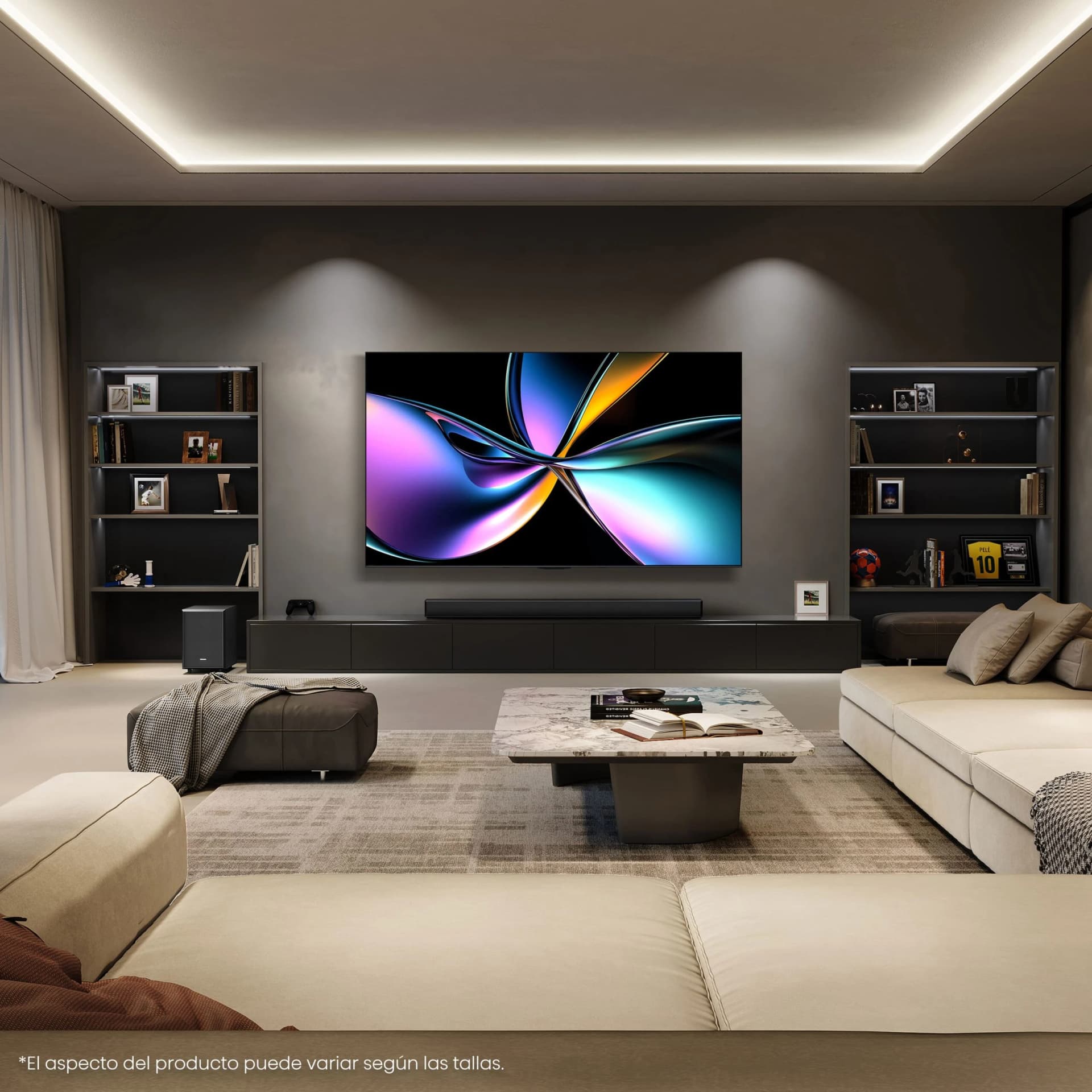 Hisense 75U7Q PRO 75 Zoll 4K Ultra HD ULED Mini-LED Smart TV (2025) - Thumbnail 2
