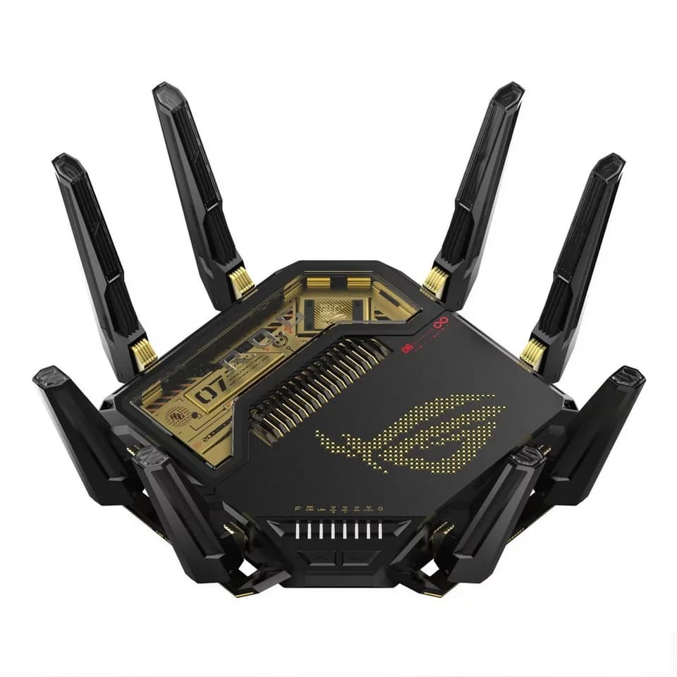 Asus WL-Router ROG 20th Edition GT-BE98 BE25000 WiFi7 WLAN-Router - Thumbnail 2