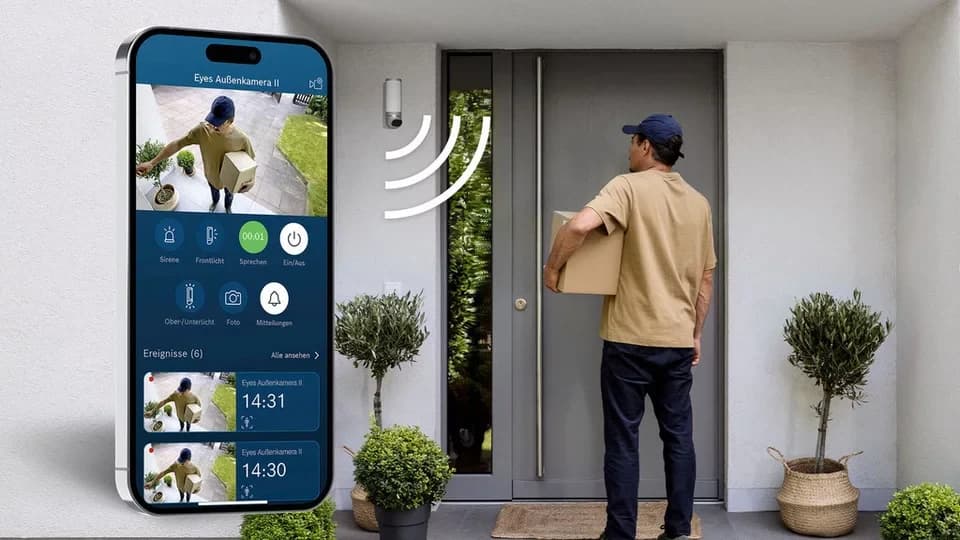 BOSCH Smart Home Kamera Smart Home Eyes II (Außenbereich) - Thumbnail 9