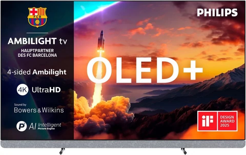 Philips 65OLED910/12 OLED-Fernseher (164 cm/65 Zoll, 4K Ultra HD, Smart-TV, Google TV)