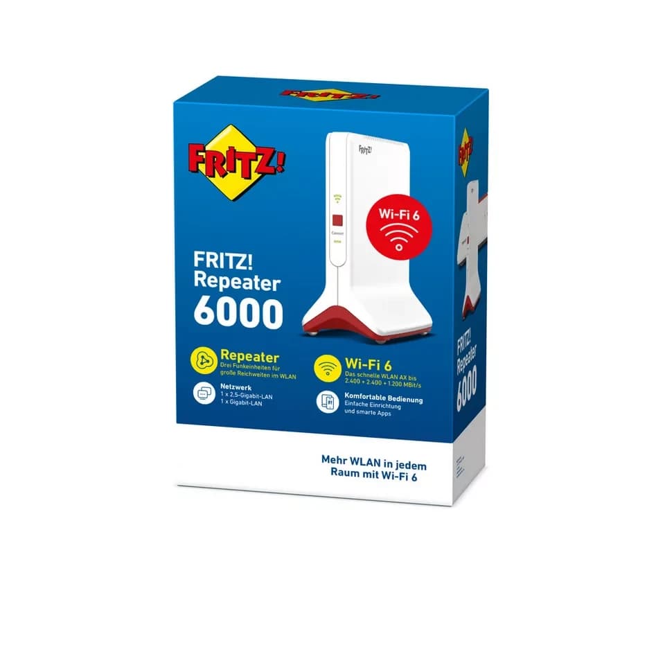 Fritz! FRITZ!Repeater 6000 WLAN-Repeater - Thumbnail 4