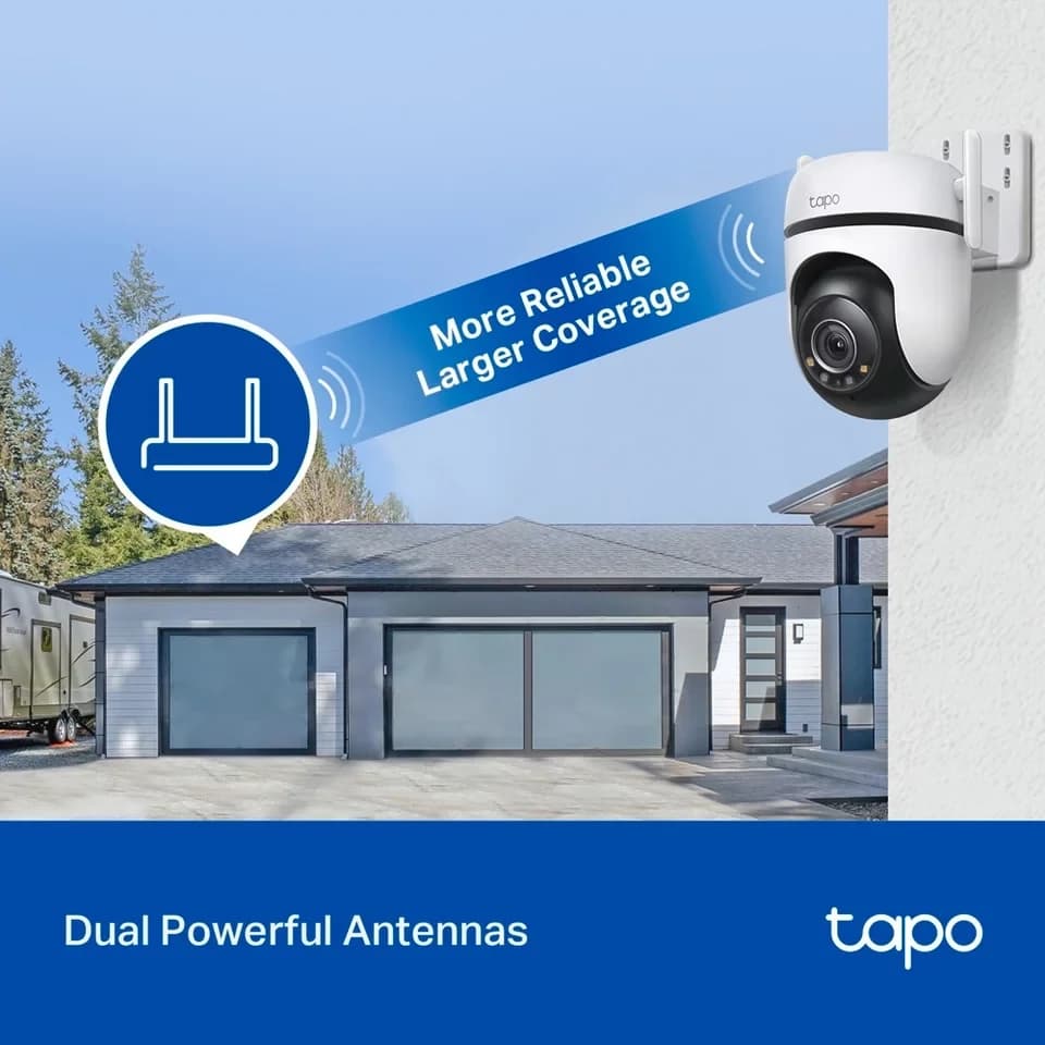 tp-link Überwachungskamera Tapo C520WS Outdoor Pan/Tilt Security IP (Außenbereich) - Thumbnail 7
