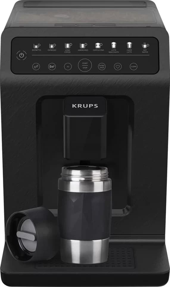 Krups Kaffeevollautomat EA897B Evidence ECOdesign, aus 62%* recyceltem Kunststoff, bis zu 90% recycelbar, inkl. Emsa Travel Mug im Wert von UVP 25,99 - Thumbnail 2