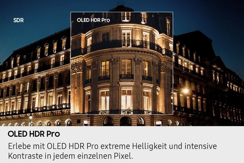 Samsung GQ65S95FAT OLED-Fernseher (163 cm/65 Zoll, 4K Ultra HD, Smart-TV, HDR Pro & Glare Free, Dolby Atmos & AI Sound, Gaming Hub, bis zu 165Hz) - Thumbnail 8