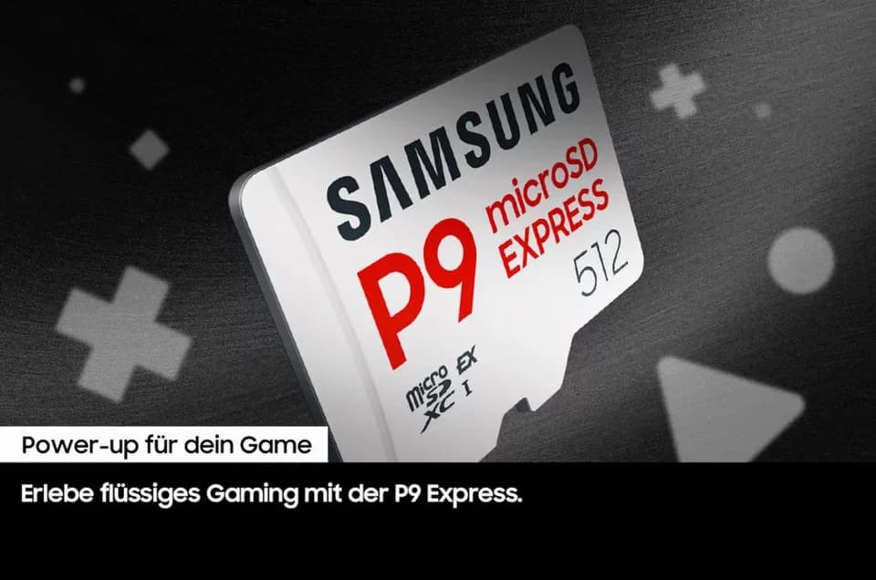 Samsung P9 microSD Express Speicherkarte (256 GB, 800 MB/s Lesegeschwindigkeit) - Thumbnail 4