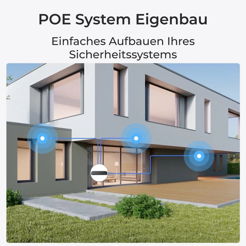 Reolink Überwachungskamera 811A 8MP PoE (Außenbereich, Human-/Autoerkennung, Farbige Nachtsicht, 4K, 2-Wege-Audio, 5X Zoom) - Thumbnail 10