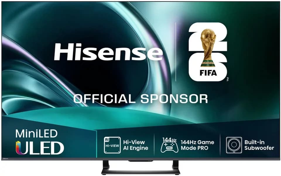 Hisense 65U7Q QLED Mini LED-Fernseher (164 cm/65 Zoll, 4K Ultra HD, Smart-TV, 4K UHD Mini LED)