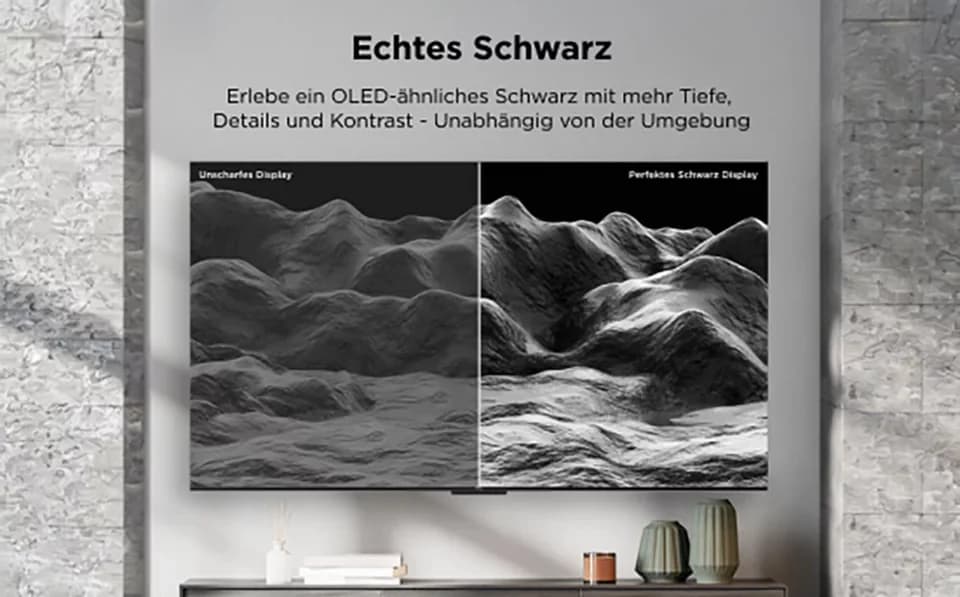 TCL 55Q7CX1 Mini-LED-Fernseher (139 cm/55 Zoll, 4K Ultra HD, Smart-TV, Google TV, Audio von Bang & Olufsen, Dolby Vision, Smart TV, Apple TV, 4K HDR) - Thumbnail 10