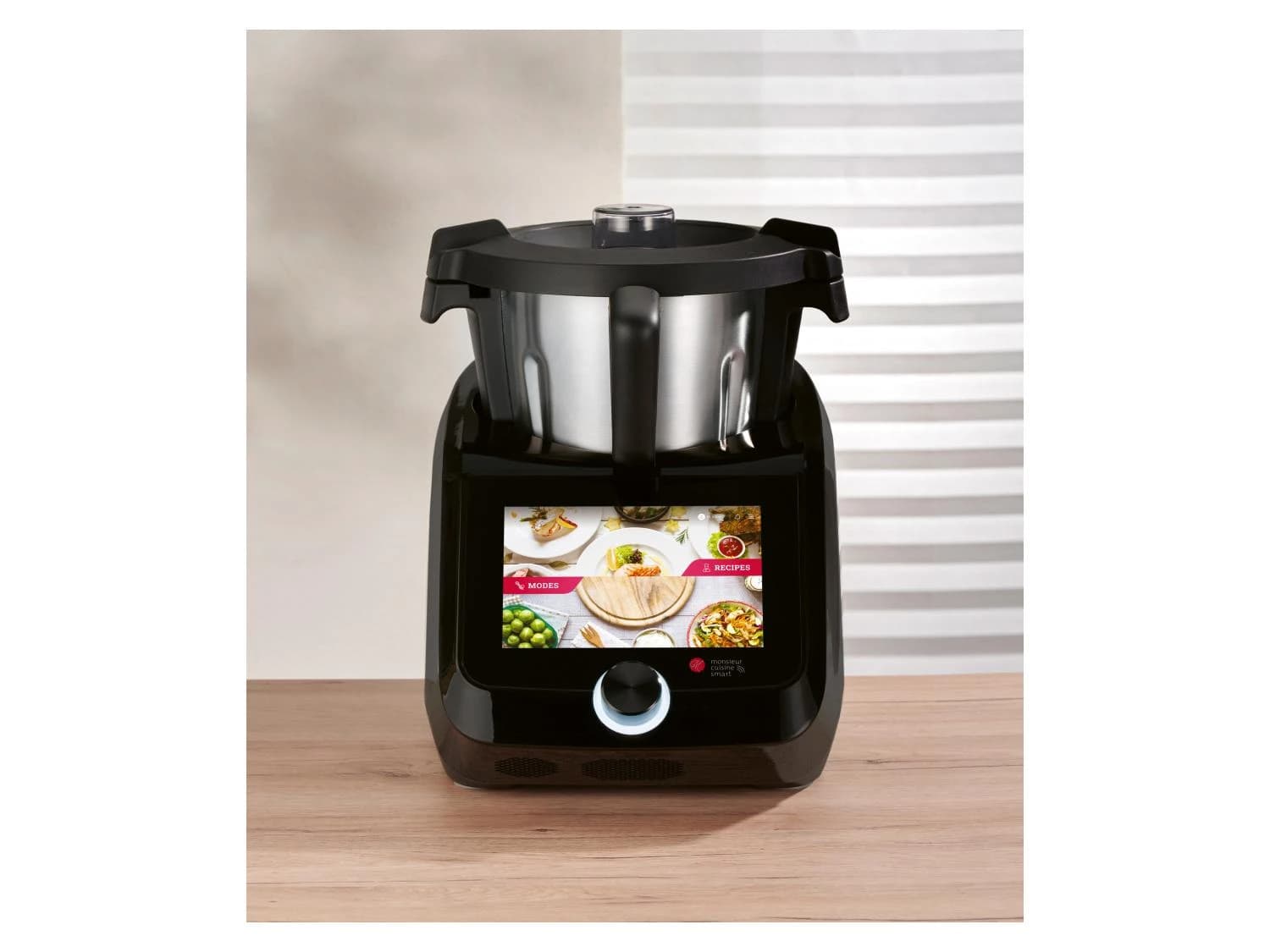 SilverCrest Monsieur Cuisine smart »SKMS 1200 C1« Küchenmaschine mit Kochfunktion, schwarz - Thumbnail 3