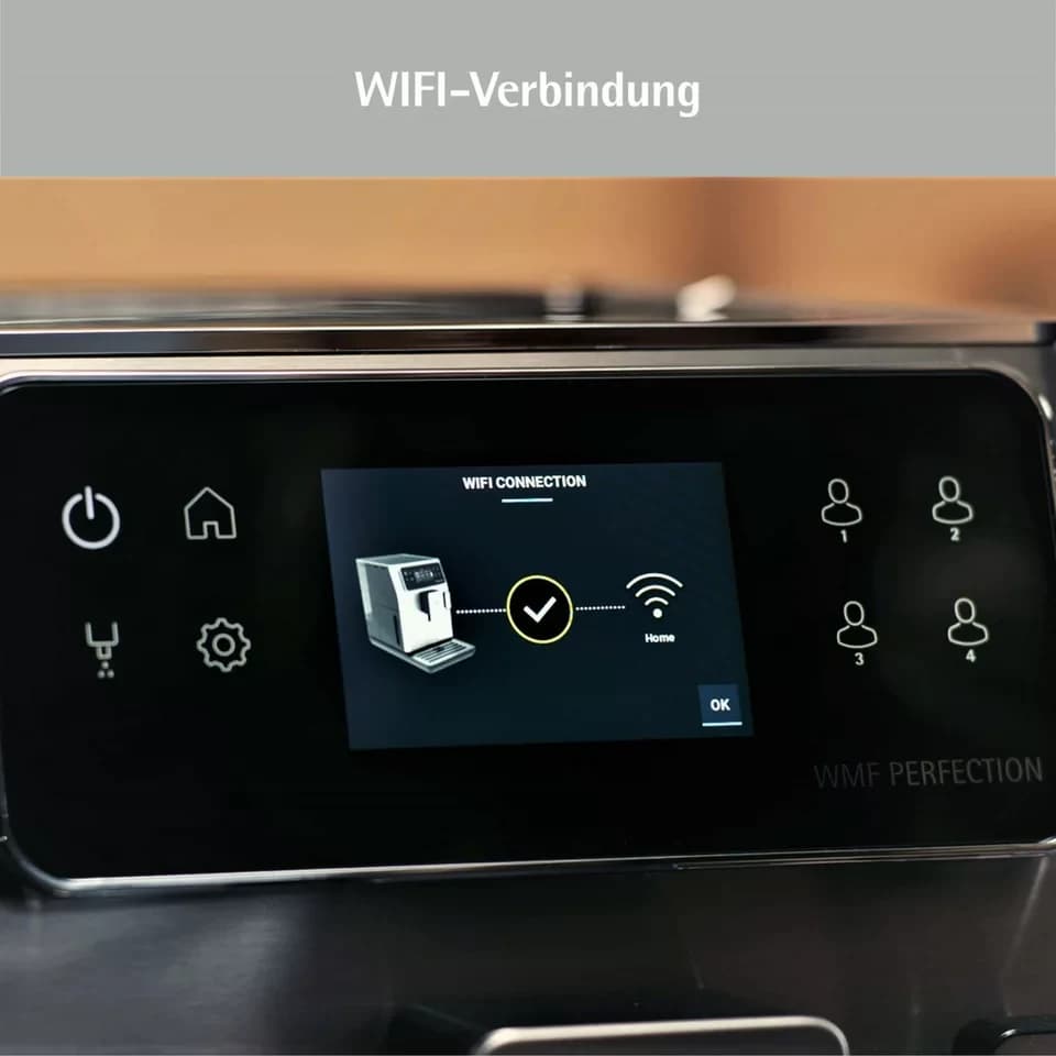 WMF Kaffeevollautomat Perfection 640 CP812D10, besonders leise, hochwertiges Gehäuse, LED-Ambient-Light - Thumbnail 8