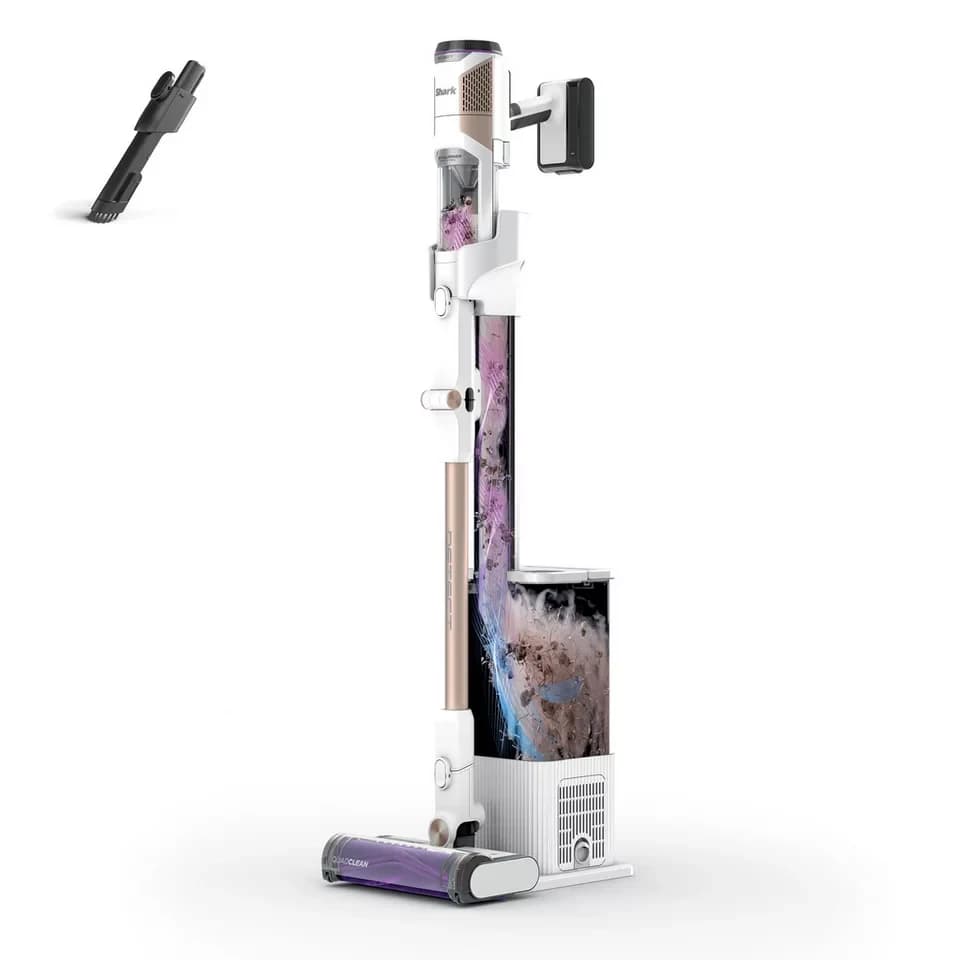 Shark Akku-Bodenstaubsauger Detect Clean & Empty IW3612EU, 240 W, beutellos