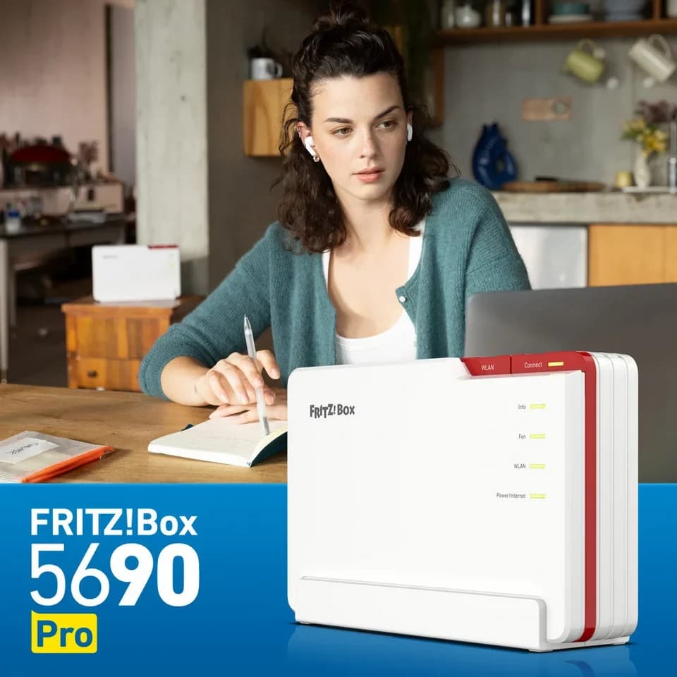 Fritz! FRITZ!Box 5690 Pro WLAN-Router - Thumbnail 5