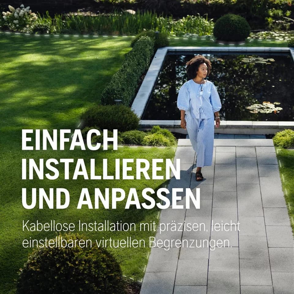 Husqvarna Rasenmähroboter Automower® Aspire R6V, bis 600 m² Rasenfläche, ohne Begrenzungskabel, Objekterkennung, GPS-Navigation, WLAN-Steuerung - Thumbnail 3