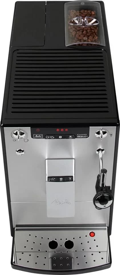 Melitta Kaffeevollautomat Solo® & Perfect Milk E957-203, silber/schwarz, Café crème&Espresso per One Touch, Milchsch&heiße Milch per Drehregler - Thumbnail 4