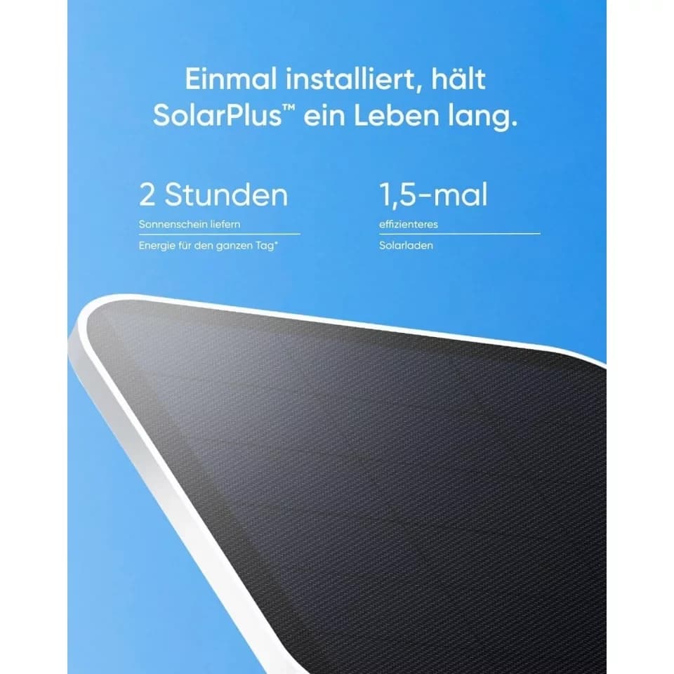 eufy Überwachungskamera eufy Solocam S340 Sicherheitskamera (Außen, 3K Auflösung für klare Bilder, Akku) - Thumbnail 3