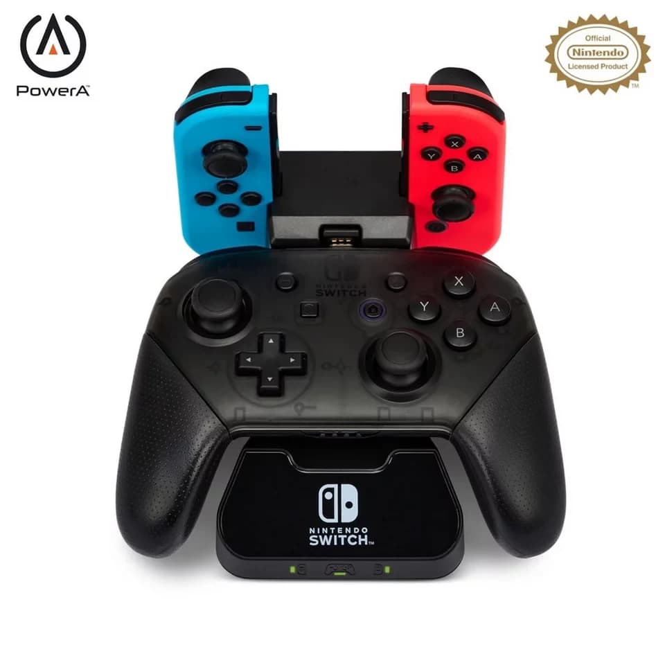 Nintendo Switch PowerA Controller-Ladestation für Nintendo Switch Controller-Ladestation