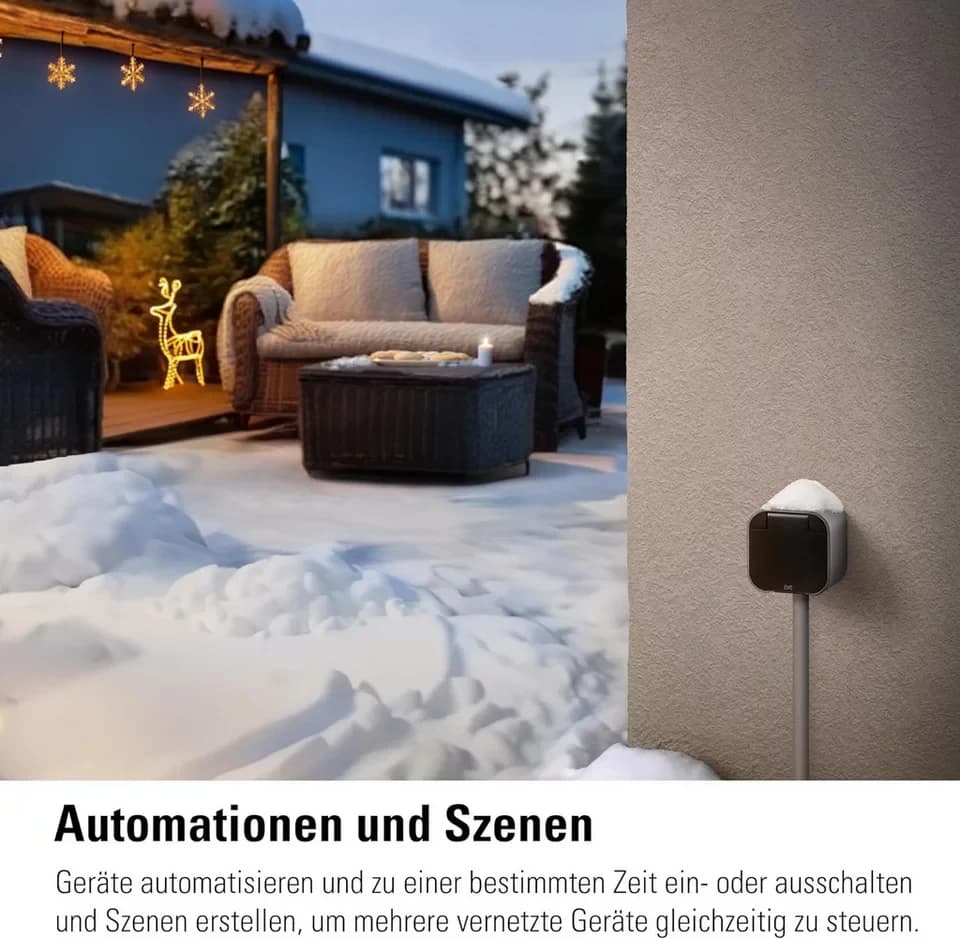 EVE Steckdose Eve Energy Outdoor-Smarte Außensteckdose mit Verbrauchsmessung - Thumbnail 7