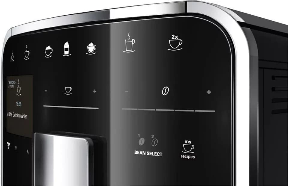 Melitta Kaffeevollautomat Barista TS Smart® F850-101, silber, 21 Kaffeerezepte & 8 Benutzerprofile, 2-Kammer Bohnenbehälter - Thumbnail 6