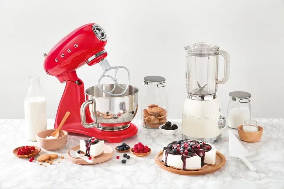 Smeg Küchenmaschine SMF03RDEU Rot, 800 W, 4,8 l Schüssel - Thumbnail 8