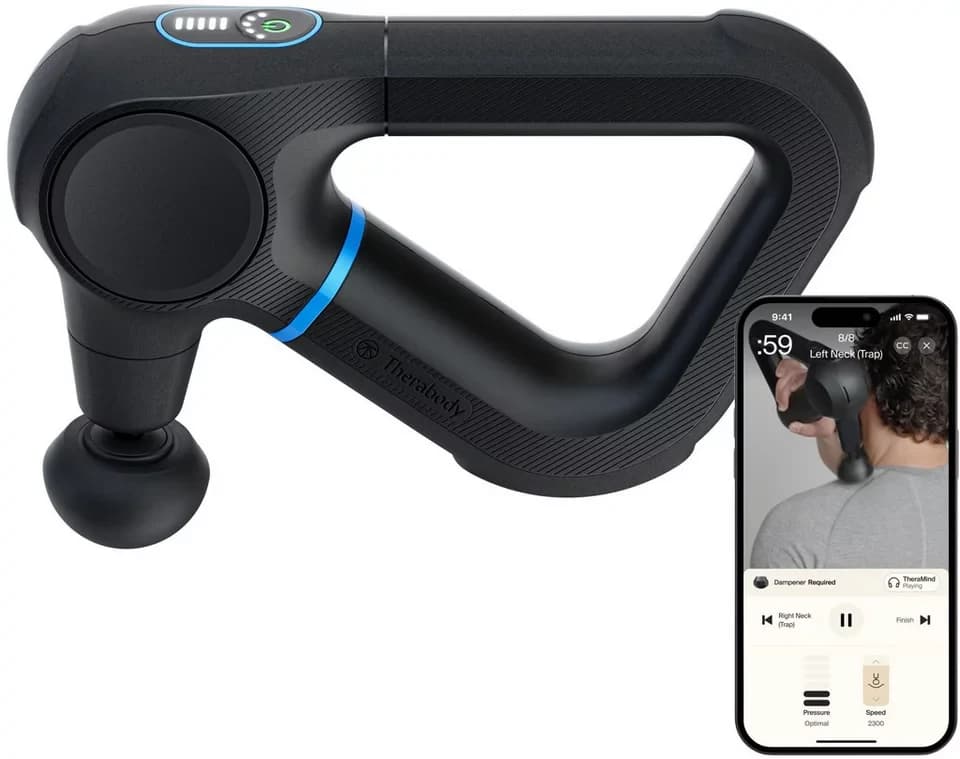 Therabody Massagepistole Theragun Prime (6.Generation), robusten, stoßfesten Design, Schmerzen lindern, Flexibilität & Leistung steigern, Regeneration