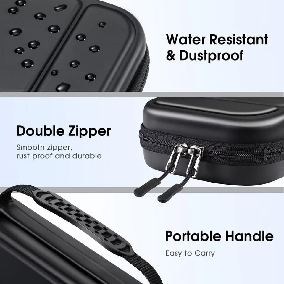 Fintie Nintendo-Schutzhülle Tasche für Nintendo Switch 2(2025 Modell) - Tragetasche, mit 20 Spielkartenhaltern und Haltegurt für Switch Konsole und Zubehör - Thumbnail 5